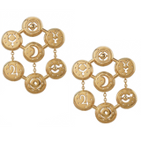 Très Jolie Two of Life Earrings – Sterling Silver