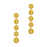 Trunk of life earring