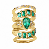 ALGAE EMERALDS RING