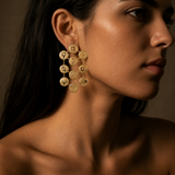 Très Jolie Three of Life Earrings – Sterling Silver