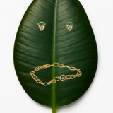 ALGAE STUD EARRING