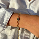 ALMA GREEN TOURMALINE BRACELET
