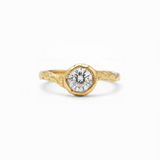 REEF ENGAGMENT DIAMOND RING - 14K GOLD